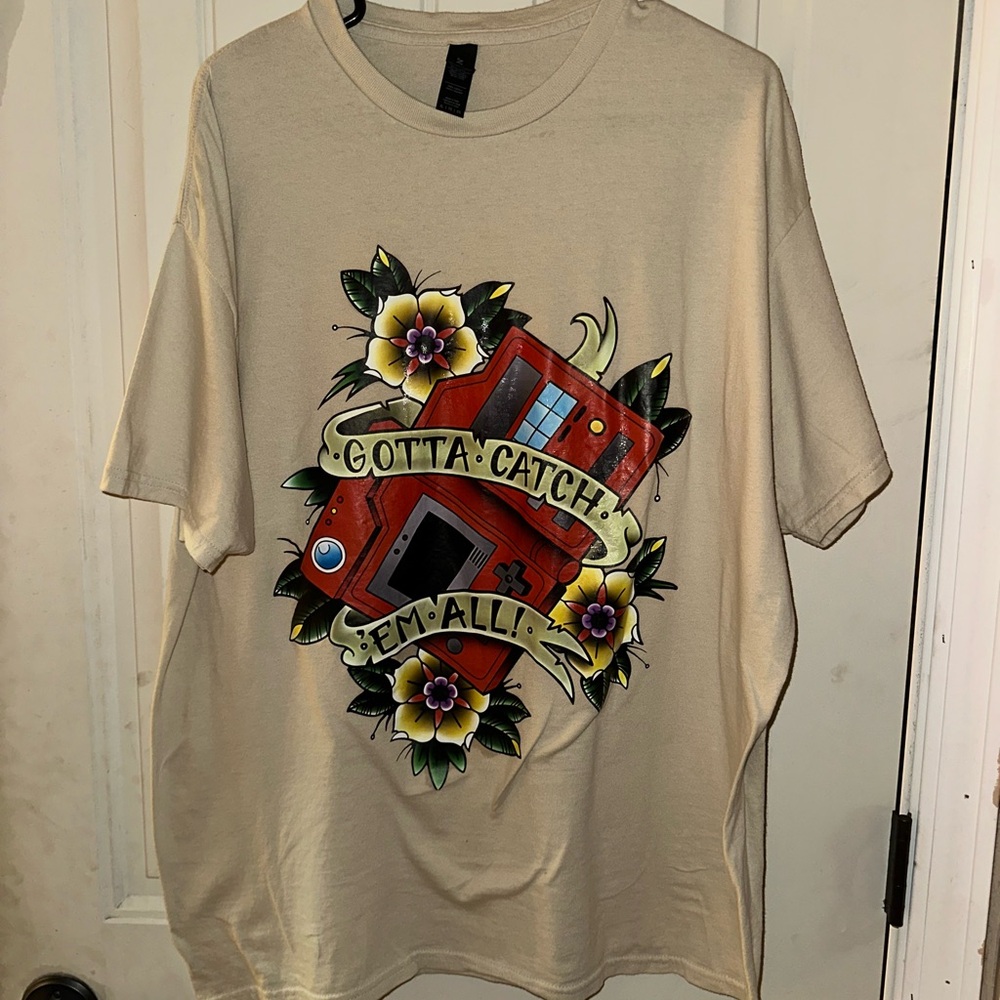 Graphic Beige T-Shirt